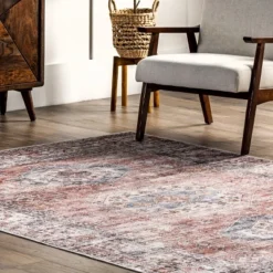 NuLOOM Desna Machine Washable Faded Vintage Area Rug -Safavieh Shop GUEST a1d89b25 e249 4c15 984a 13cbae14647e