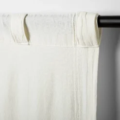 Tonal Texture Curtain Panel Sour Cream - Hearth & Hand™ With Magnolia -Safavieh Shop GUEST a3759400 9398 4b46 97a0 2fba23657e88