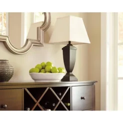 Set Of 2 Amerigin Poly Table Lamps Bronze - Signature Design By Ashley -Safavieh Shop GUEST a3f739f2 09ca 4c7f b133 429d1a8ad300