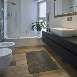 World Rug Gallery Textured Beige Anti-fatigue Mat -Safavieh Shop GUEST a5365254 bb22 44c2 9eee 628e83f81518