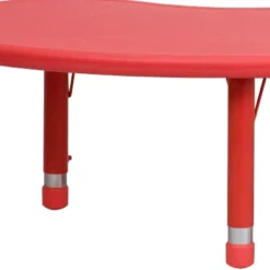 Flash Furniture 35"W X 65"L Half-Moon Plastic Height Adjustable Activity Table -Safavieh Shop GUEST a5629b8e b7a1 4da3 acfc c7ea69121ec5