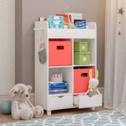 Kids' Book Nook Cubby Storage Cabinet With Bookrack - RiverRidge Home 20 Kids' Book Nook Cubby Storage Cabinet With Bookrack - RiverRidge Home -Safavieh Shop GUEST a72da737 c532 4a78 ad1b b4892bd869fd