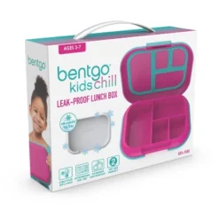 Bentgo Kids' Chill Lunch Box, Bento-Style Solution, 4 Compartments & Removable Ice Pack -Safavieh Shop GUEST a88c928c 6ee8 465b a033 0c4f91d23e64
