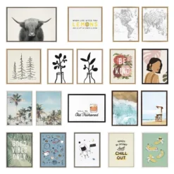 (Set Of 3) 23" X 33" Sylvie Highland Cow Mountains And Inca Trail Framed Canvas Set Gray - Kate & Laurel All Things Decor 9 (Set Of 3) 23" X 33" Sylvie Highland Cow Mountains And Inca Trail Framed Canvas Set Gray - Kate & Laurel All Things Decor -Safavieh Shop GUEST a8c7ae91 79ee 412c 80e8 963bb65f8b92