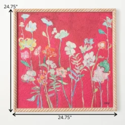 24.75"H Sullivans Bright Floral Watercolor Art, Multicolored -Safavieh Shop GUEST aa7766d0 5fce 4838 aeb9 ffe21e0aef22