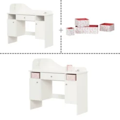 Vito Makeup Desk With Drawer Pure White/Pink - South Shore 18 Vito Makeup Desk With Drawer Pure White/Pink - South Shore -Safavieh Shop GUEST ab562318 a964 4fe2 936c 5f0103f989db