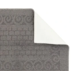 Farmlyn Creek Grey Rectangle Rug With Latex Backing, Kitchen Mat, Indoor Outdoor Doormat For Home Entryway (43 X 20 In) -Safavieh Shop GUEST ad38f47f 71da 4f64 a236 24e3b68ab205