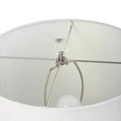 Gemma Silsden Marbled Blue Table Lamp With Fabric Shade White - StyleCraft -Safavieh Shop GUEST ae186e36 cef9 4a4e a9dc ae7e6e07a52f