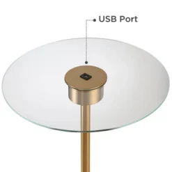 Possini Euro Design Volta Modern Floor Lamp With Tray Table 66" Tall Brass USB Charging Port White Drum Shade For Living Room Bedroom Office House 13 Possini Euro Design Volta Modern Floor Lamp With Tray Table 66" Tall Brass USB Charging Port White Drum Shade For Living Room Bedroom Office House -Safavieh Shop GUEST ae42f343 3092 4467 92b4 cc5dfee6c9d2