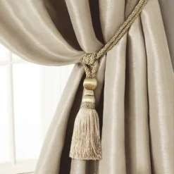 Amelia Decorative Tassel Window Curtain Tieback - 24" - Elrene Home Fashions