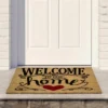 Northlight Natural Coir "Welcome To Our Home" Rectangular Doormat 18" X 30" -Safavieh Shop GUEST af2f7ff5 689d 4356 acd0 c275e0da9b07