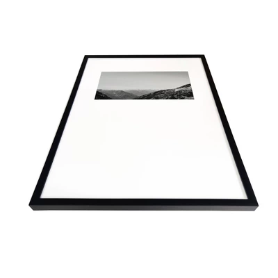 18" X 24" B&W Layered Landscape Weighted Mat Framed Wall Print - Threshold™ Designed With Studio McGee 3 18" X 24" B&W Layered Landscape Weighted Mat Framed Wall Print - Threshold™ Designed With Studio McGee