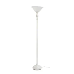 1 Light Torchiere Floor Lamp With Marbleized Glass Shade White - Elegant Designs 16 1 Light Torchiere Floor Lamp With Marbleized Glass Shade White - Elegant Designs -Safavieh Shop GUEST b08c7d34 eeff 4268 b9c5 92172b2ef176