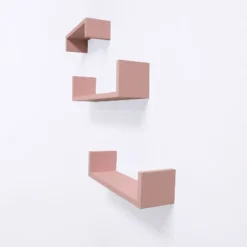 Set Of 3 Picture Ledge Shelf For Kids' Room Pink - InPlace -Safavieh Shop GUEST b1856866 204c 429f 8c01 a5db5ef59c0a