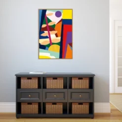 22" X 33" Wake Up And Be Bold By Megan Gallagher Framed Canvas Wall Art Light Brown - Amanti Art -Safavieh Shop GUEST b3625460 b6f6 45bb afc5 93ff1191a90c