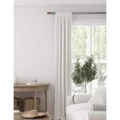 Linen Avenue Wood Rectangle Curtain Rod -Safavieh Shop GUEST b4a4cf8c c474 4c71 a128 45700e139278