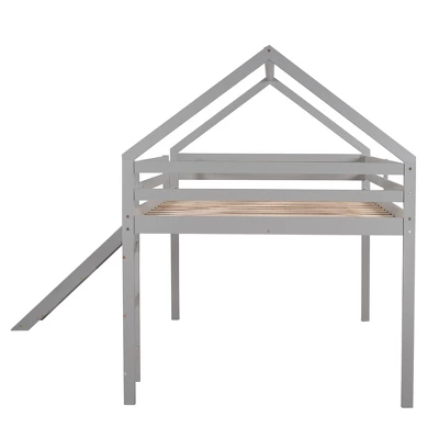 Full Size House Shape Loft Bed With Slides - ModernLuxe 9 Full Size House Shape Loft Bed With Slides - ModernLuxe - Image 7