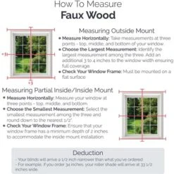 Linen Avenue Cordless Faux Wood Blind, Flush Inside Mount(No Valance Return) -Safavieh Shop GUEST b654637b f74f 4497 beb9 a786dc1136b5