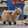 Anders Llama Storage Ottoman Brown - Inspire Q -Safavieh Shop GUEST b786c13f 1bfb 415b 89e5 216b70a6b359
