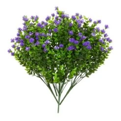 Bright Creations 6 Bundles Purple Artificial Flowers With 2 Cone Vases, Faux Fake Plant For Cemetery, Outdoor Decor (8.6 X 13 In) -Safavieh Shop GUEST b7a96e29 f404 4f17 9181 09ed0c6cba67