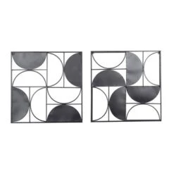 Set Of 2 Contemporary Metal Wall Decors Brown - Olivia & May -Safavieh Shop GUEST b89a6338 b298 4c7f ae73 093807a74b0b