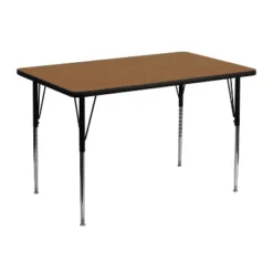 Emma And Oliver 30x48 Rectangle Laminate Adjustable Activity Table -Safavieh Shop GUEST b9b12101 4bf7 471e b72e 7b8290a10baa
