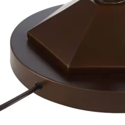 Franklin Iron Works Torchiere Floor Lamp LED 73" Tall Oil Rubbed Bronze Caged Frosted Glass Shade For Living Room Bedroom Office Uplight -Safavieh Shop GUEST b9ba8ef9 7d6d 4598 be04 1112c048da36