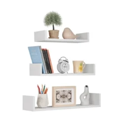 3pc Aalto U-Shaped Floating Wall Shelf Set - Danya B. -Safavieh Shop GUEST bb69badb 0aea 42a5 8a44 6cac703652c1
