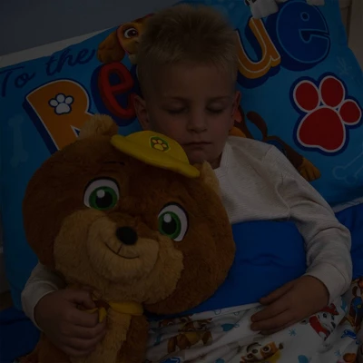 PAW Patrol Movie Junior Patroller MINI Pillow Buddy Yellow 7 PAW Patrol Movie Junior Patroller MINI Pillow Buddy Yellow - Image 5