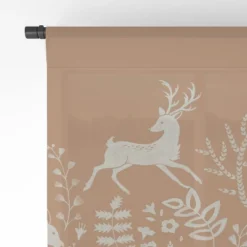 Pimlada Phuapradit Winter Forest 2 50" X 64" Single Panel Sheer Window Curtain - Deny Designs -Safavieh Shop GUEST bdc7c00c 281b 4cdb 9818 6176b4ac40ef