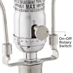 360 Lighting Ledger Modern Accent Table Lamps 21 3/4" High Set Of 2 Mercury Glass With USB Charging Port Table Top Dimmers Off-White Shade For Desk -Safavieh Shop GUEST bee939bc f821 41b4 8964 fb7ecb3eb753