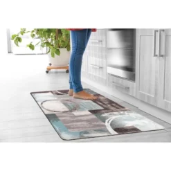 World Rug Gallery Contemporary Abstract Circles Anti Fatigue Standing Mat -Safavieh Shop GUEST c00fceb0 dd83 4bdc a54f e61f1c720ff5