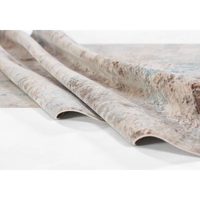 2'x3' Izmir Accent Rug Beige/Blue - Momeni 8 2'x3' Izmir Accent Rug Beige/Blue - Momeni - Image 6