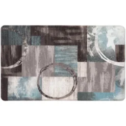World Rug Gallery Contemporary Abstract Circles Anti Fatigue Standing Mat -Safavieh Shop GUEST c0e1927e 3ddc 4691 8a2c 95ac6ffb4d17