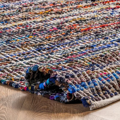 Hand Woven Chevron Roxanne Rug - NuLOOM 9 Hand Woven Chevron Roxanne Rug - NuLOOM - Image 7