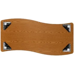 Flash Furniture 26"W X 60"L Rectangle Wave Flexible Collaborative Thermal Laminate Activity Table - Height Adjustable Short Legs -Safavieh Shop GUEST c1a90ce1 c2cf 47c2 b2fc f29111c4537b