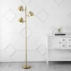 66.5" 3-Light Billy Modern Contemporary Iron LED Floor Lamp Brass Gold (Includes LED Light Bulb) - JONATHAN Y -Safavieh Shop GUEST c32952e5 e42a 4a94 84fd 232465192617