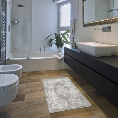 World Rug Gallery Distressed Traditional Vintage Design Anti Fatigue Standing Mat 9 World Rug Gallery Distressed Traditional Vintage Design Anti Fatigue Standing Mat - Image 7