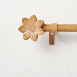 Flower Faux Wood Curtain Rod Natural Wood - Opalhouse™ Designed With Jungalow™ 9 Flower Faux Wood Curtain Rod Natural Wood - Opalhouse™ Designed With Jungalow™ -Safavieh Shop GUEST c5b5a613 8f9b 4e84 9eff 5ca6e3369a7b