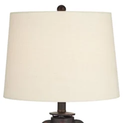 Franklin Iron Works Murphy Rustic Industrial Accent Table Lamp Miner Lantern 23" High Red Bronze Oatmeal Fabric Shade For Bedroom Living Room Office 12 Franklin Iron Works Murphy Rustic Industrial Accent Table Lamp Miner Lantern 23" High Red Bronze Oatmeal Fabric Shade For Bedroom Living Room Office -Safavieh Shop GUEST c7ed2569 3daa 44ff 9811 7a1b59eaaf97
