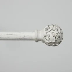 Exclusive Home Vine 1" Curtain Rod And Finial Set