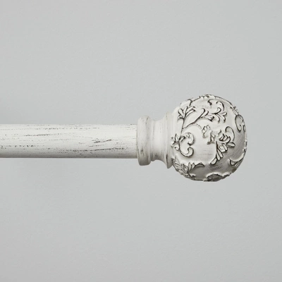 Exclusive Home Vine 1" Curtain Rod And Finial Set 3 Exclusive Home Vine 1" Curtain Rod And Finial Set