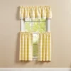 Park Designs Buffalo Check Yellow Lined Layered Valance 72" X 16" -Safavieh Shop GUEST cc808b04 6d43 4ee2 8aa1 860c9a098874
