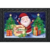Santa Stop Here Christmas Doormat Presents Holiday 30" X 18" Briarwood Lane -Safavieh Shop GUEST ce7a0102 900d 46b0 aa5f c1593033b6c7