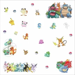 Pokemon Favorite Character Peel And Stick Wall Decal - RoomMates