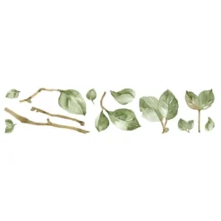 Leaf Twig Peel And Stick Giant Wall Decal Green - RoomMates -Safavieh Shop GUEST d11a2d4d e437 45d5 9e1f 0673820e4ee5