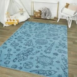 Space Rockets Kids' Rug - Balta Rugs -Safavieh Shop GUEST d120042a f561 410c bf68 0d9dd9e18e96