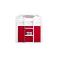 Twin Jasper Junior Loft Bed, White Frame And Playhouse Tent Blue/Red - Alaterre Furniture 10 Twin Jasper Junior Loft Bed, White Frame And Playhouse Tent Blue/Red - Alaterre Furniture -Safavieh Shop GUEST d28f9594 7191 41ae 88fe 73e7a4a14eaa