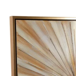 Canvas Starburst Radial Framed Wall Art With Gold Frame Brown - Olivia & May 13 Canvas Starburst Radial Framed Wall Art With Gold Frame Brown - Olivia & May -Safavieh Shop GUEST d42cb52c 2850 4769 8ba8 5e10a0ec6688
