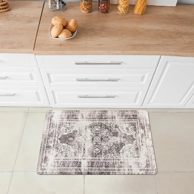 World Rug Gallery Distressed Traditional Anti-Fatigue Standing Mat 10 World Rug Gallery Distressed Traditional Anti-Fatigue Standing Mat - Image 8